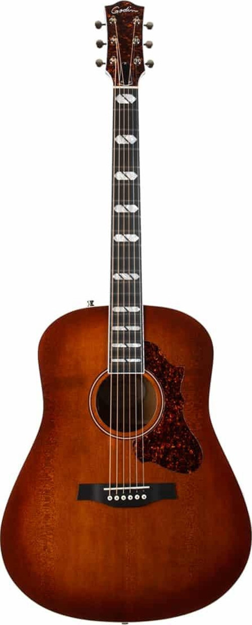 051656 Metropolis LTD HG EQ Elektro Akustik Gitar (Havana Burst)