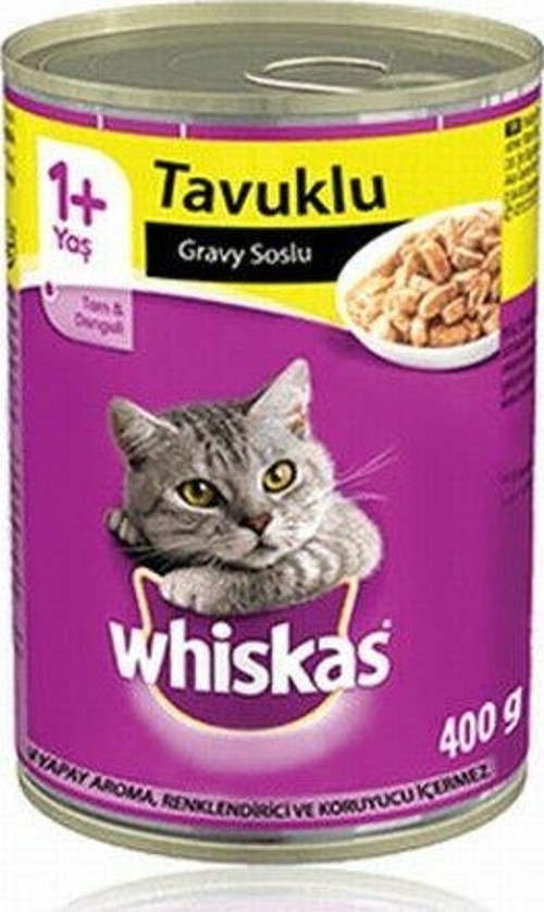 Gravy Soslu Tavuklu Yetişkin Kedi Konservesi 400 Gr