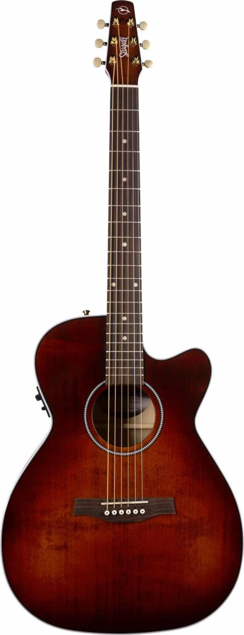 Performer CW CH Presys II Elektro Akustik Gitar (Burnt Umber)