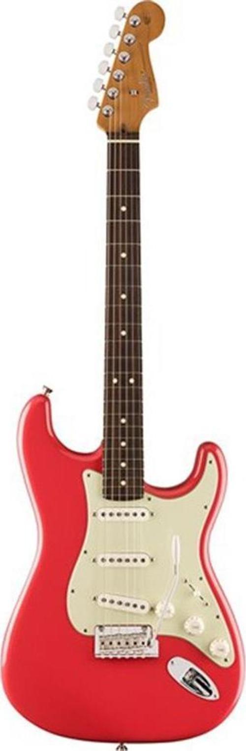 Limited Edition American Professional II Stratocaster Roasted Akçaağaç Sap Gülağacı Klavye Fiesta Red Elektro Git