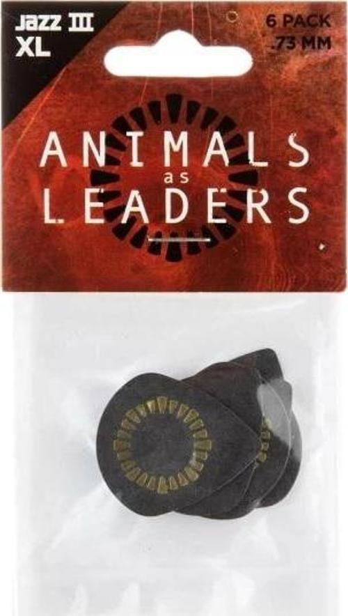 AALP04 Animals As Leaders Javier Reyes Tortex Jazz III XL 6'lı Paket Pena (0.73 mm)