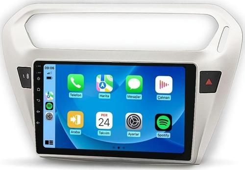 MTC 332 Serisi Citroen C Elysee 2013-2019 Model Uyumlu 4GB Ram 32GB Hafıza Carplay Android Auto Destekli Multimedya Navigasyonlu Teyp