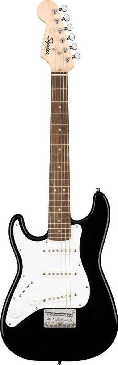 Mini Stratocaster Laurel Klavye Black Solak Elektro Gitar