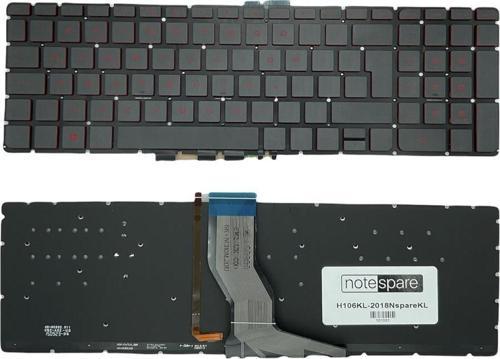 Hp Pavilion 15-au114nt Uyumlu Laptop Işıklı Klavye Siyah TR