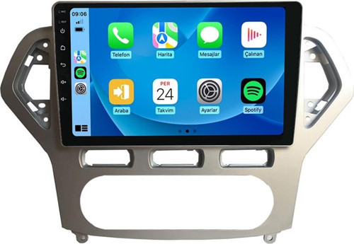 MTC 332 Serisi Ford Mondeo 2014-2020 Model Uyumlu 4GB Ram 32GB Hafıza Carplay Android Auto Destekli Multimedya Navigasyonlu Teyp