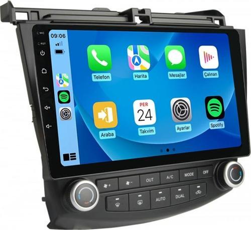 MTC 332 Serisi Honda Accord 2003-2008 Model Uyumlu 4GB Ram 32GB Hafıza Carplay Android Auto Destekli Multimedya Navigasyonlu Teyp