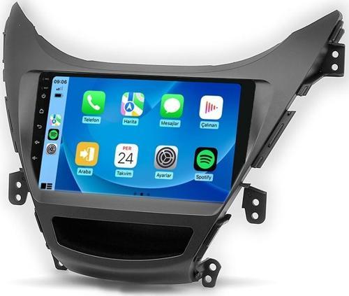 MTC 332 Serisi Hyundai Elantra 2012-2014 Model Uyumlu 4GB Ram 32GB Hafıza Carplay Android Auto Destekli Multimedya Navigasyonlu Teyp