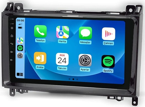 MTC 332 Serisi Mercedes Sprinter Carplay Android Auto Destekli Multimedya Navigasyonlu Teyp