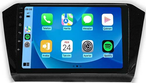 MTC 332 Serisi Volkswagen Passat B8 Carplay Android Auto Destekli Multimedya Navigasyonlu Teyp