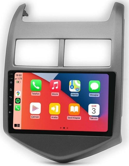 MTC 432 Serisi Chevrolet Aveo 2010-2015 Model Uyumlu 4GB Ram 64GB Hafıza Carplay Android Auto Destekli Multimedya Navigasyonlu Teyp