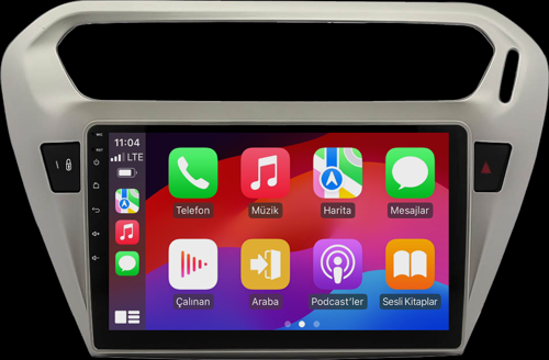 -MTC 632Modeli Peugeout 301 2013-2018 6-64GB Android Multimedya Teyp