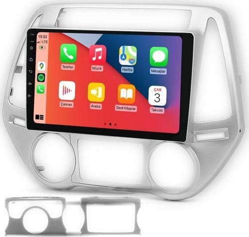 MTC 432 Serisi Hyundai İ20 2008-2013 Model Uyumlu 4GB Ram 64GB Hafıza Carplay Android Auto Destekli Multimedya Navigasyonlu Teyp