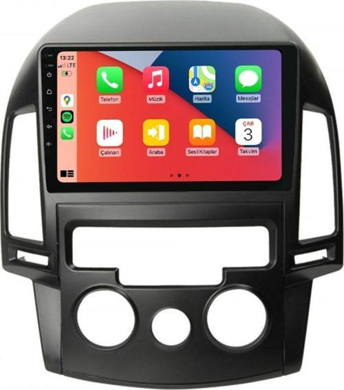 MTC 432 Serisi Hyundai İ30 2007-2012 Manuel Klima Model Uyumlu 4GB Ram 64GB Hafıza Carplay Android Auto Destekli Multimedya Navigasyonlu Teyp