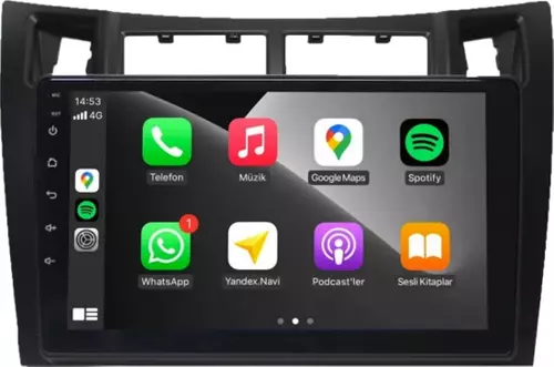 -MTC 632Modeli Toyota Yaris 2005 2011 6-64GB Android Multimedya Teyp