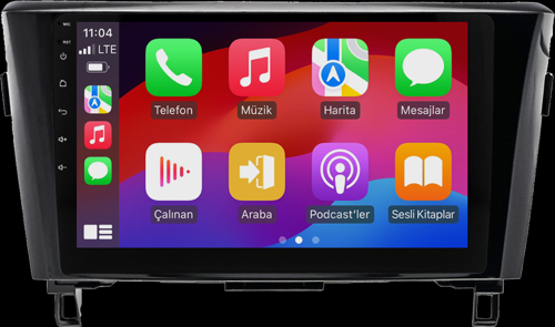 -MTC 632Modeli Nissan Qasqai 2013 2018 6-64GB Android Multimedya Teyp
