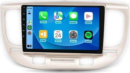 MTC-332 Serisi Kia Rio 2005-2011 Model Uyumlu 4GB Ram 32GB Hafıza Carplay Android Auto Destekli Multimedya Navigasyonlu Teyp