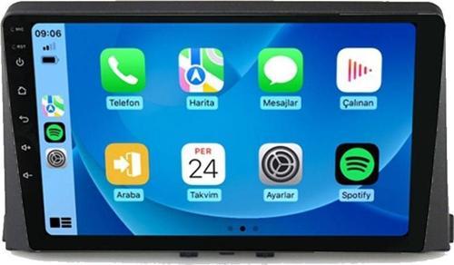 MTC-432 Serisi Citroen Berlingo Peugeout Partner 2019-2024 Model Uyumlu 4GB Ram 64GB Hafıza Carplay Android Auto Destekli Multimedya Navigasyonlu Teyp