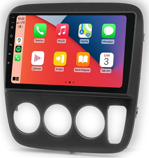 MTC-432 Serisi Honda Crv 1997-2001 Model Uyumlu 4GB Ram 64GB Hafıza Carplay Android Auto Destekli Multimedya Navigasyonlu Teyp