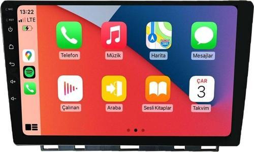 MTC-432 Serisi Renault Clio 5 2020-2023 Model Uyumlu 4GB Ram 64GB Hafıza Carplay Android Auto Destekli Multimedya Navigasyonlu Teyp
