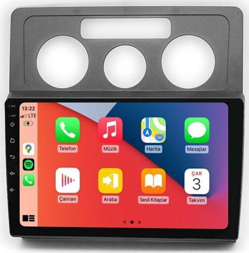 MTC-432 Serisi Volkswagen Caddy 2004-2015 Model Uyumlu 4GB Ram 64GB Hafıza Carplay Android Auto Destekli Multimedya Navigasyonlu Teyp