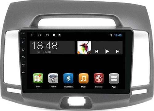 MTC-232 Serisi Hyundai Elantra 2006-2010 Model Uyumlu 2GB Ram 32GB Hafıza 2+32 Carplay Android Auto Destekli Multimedya Navigasyonlu Teyp