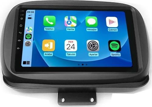 MTC-332 Serisi Fiat 500X 2018-2019 Model Uyumlu 4GB Ram 32GB Hafıza Carplay Android Auto Destekli Multimedya Navigasyonlu Teyp