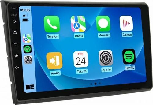 MTC-332 Serisi Fiat Bravo 2007-2013 Model Uyumlu 4GB Ram 32GB Hafıza Carplay Android Auto Destekli Multimedya Navigasyonlu Teyp