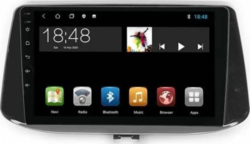 MTC-232 Serisi Hyundai İ30 2017-2019 Model Uyumlu 2GB Ram 32GB Hafıza Carplay Android Auto Destekli Multimedya Oem Navigasyonlu Teyp
