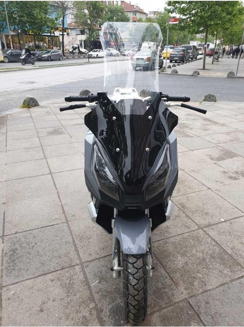 MotoGusto Dream 150 Siperlik Ön Cam 2023 2024 Model 78cm şeffaf Renkli 4mm UZUN CAM