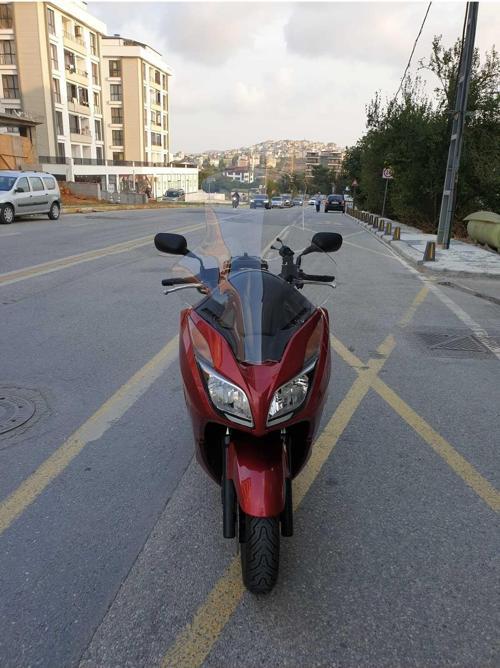 Honda Forza300 Siperlik Ön Cam 2014-2017 Elcikli 78cm şeffaf Renkli 4mm UZUN CAM