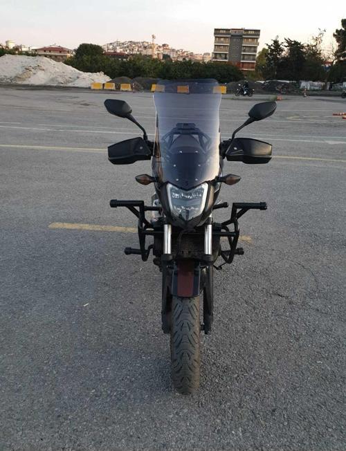 Honda Nc 700 750 S Siperlik Ön Cam 2012 2020 Model 50cm Açıkfüme Renkli 4mm ORTA BOYLU CAM