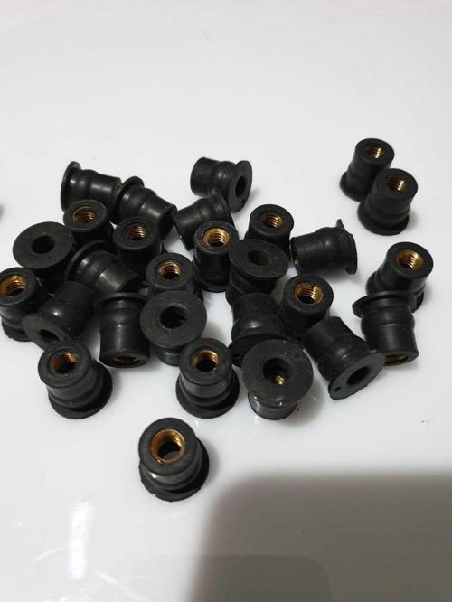 Motosiklet Siperlik Ön Cam Somunu ( M6 ) (5 Adet) 6x13x15mm