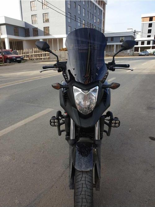 Honda Nc 700 750 X Siperlik Ön Cam 2012 2015 Model 59cm Siyah Renkli 4mm UZUN CAM