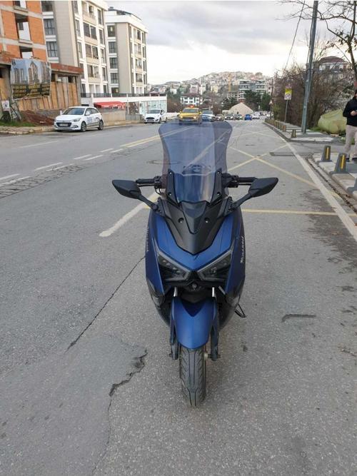 Musatti Glamaro Max 125 Siperlik Ön Cam 2023 2024 Model 50cm Açıkfüme Renkli 4mm UZUN CAM