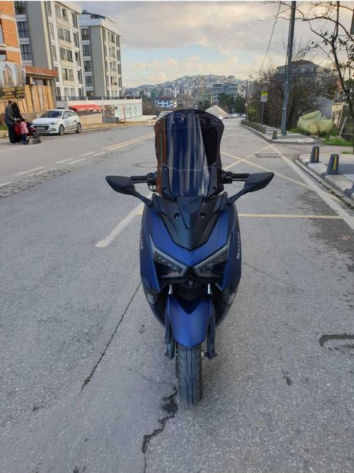 Musatti Glamaro Max 125 Siperlik Ön Cam 2023 2024 Model 50cm Siyah Renkli 4mm UZUN CAM