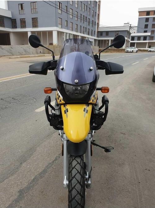 Bmw F650 GS Siperlik Ön Cam ( 3 Delikli ) 1999 2003 Model 35cm açıkfüme Renkli 4mm