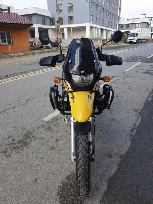 Bmw F650 GS Siperlik Ön Cam ( 3 Delikli ) 1999 2003 Model 35cm Şeffaf Renkli 4mm
