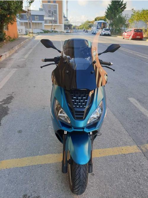 Peugeot Pulsion 125 Siperlik Ön Cam 2022 2024 Model 68cm Şeffaf Renkli 4mm