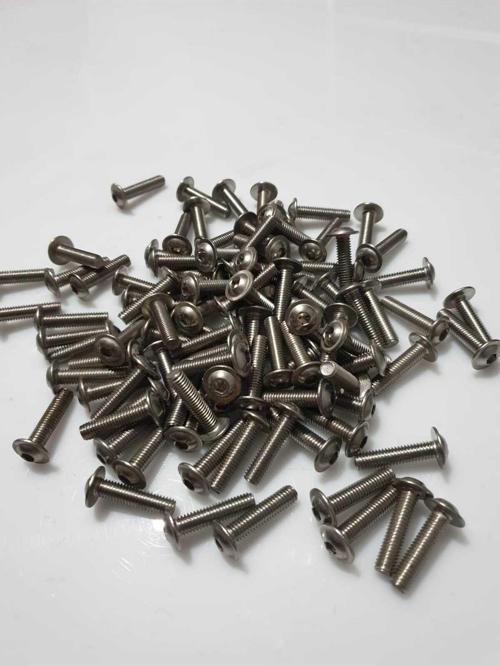 Motosiklet Camı Vida seti 5×2.5cm (7 Adet) Krom Renkli