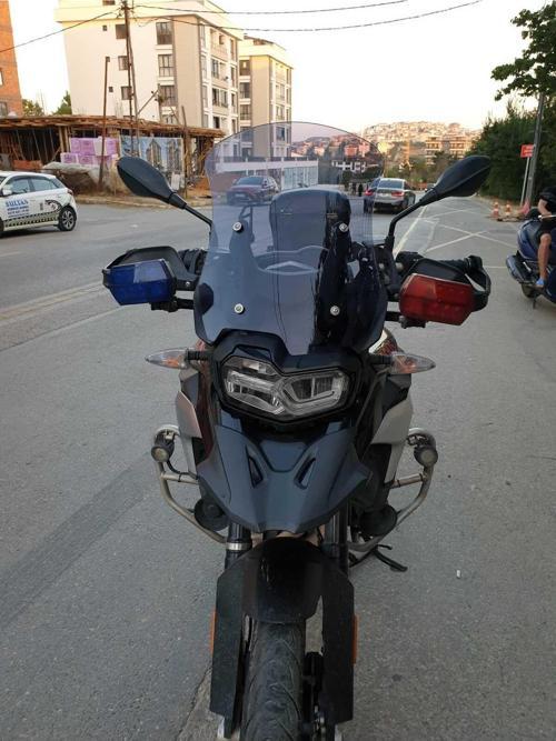 Bmw F850 GS ADV Siperlik Ön Cam 2018 2023 Model 46cm Açıkfüme Renkli 4mm