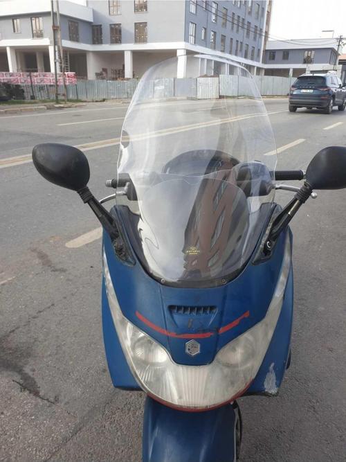 Piaggio X8 200 Siperlik Ön Cam 2004 2006 Model 70cm Şeffaf Renkli 4mm