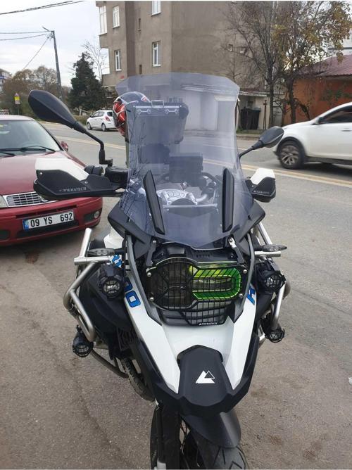 Bmw R 1200 1250 GS Siperlik Ön Cam 2013 2024 Model 52cm Açıkfüme Renkli 4mm