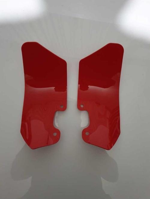 Bmw R1200 1250 GS 2004 2012 Model Yan Deflektör Böbrek Koruma Camı Rüzgarlık Kırmızı Çift Model