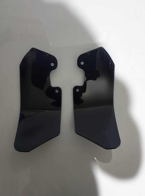 Bmw R1200 1250 GS 2004 2012 Model Yan Deflektör Böbrek Koruma Camı Rüzgarlık Siyah Renkli Çift