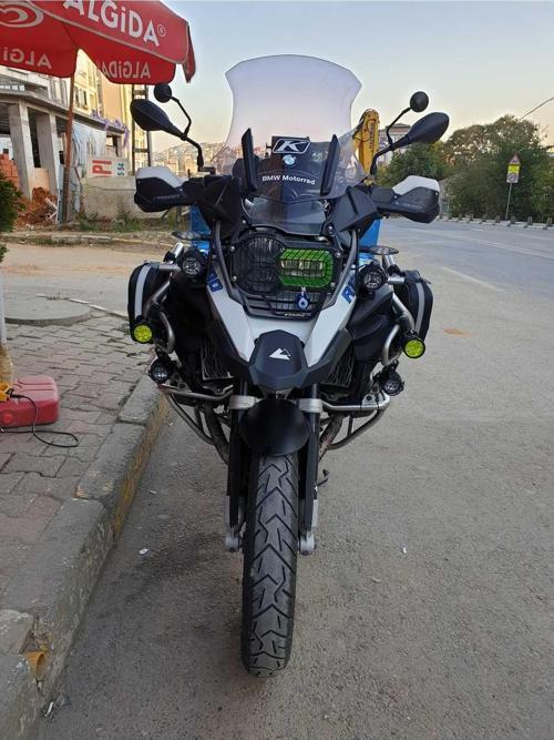 Bmw R1200 1250 GS 2013 2024 Model Yan Deflektör Rüzgarlık Mavi Renkli Çift