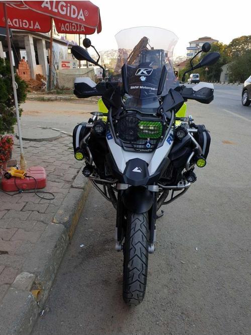 Bmw R1200 1250 GS 2013 2024 Model Yan Deflektör Rüzgarlık Sarı Renkli Çift
