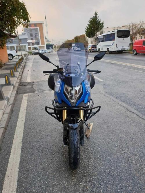 CF MOTO 650 MT Siperlik Ön Cam 2024 Model 56cm Açıkfüme Renk 4mm UZUN CAM