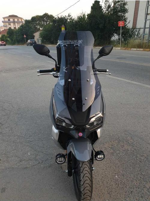 RKS Freccia 150 Siperlik Ön Cam 2022 2024 Model 75cm Açıkfüme Renkli 4mm UZUN CAM