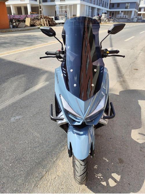 Kuba Chia 125 Siperlik Ön Cam 2023 2024 Model 65cm Siyah Renkli 4mm ORTA BOYLU CAM