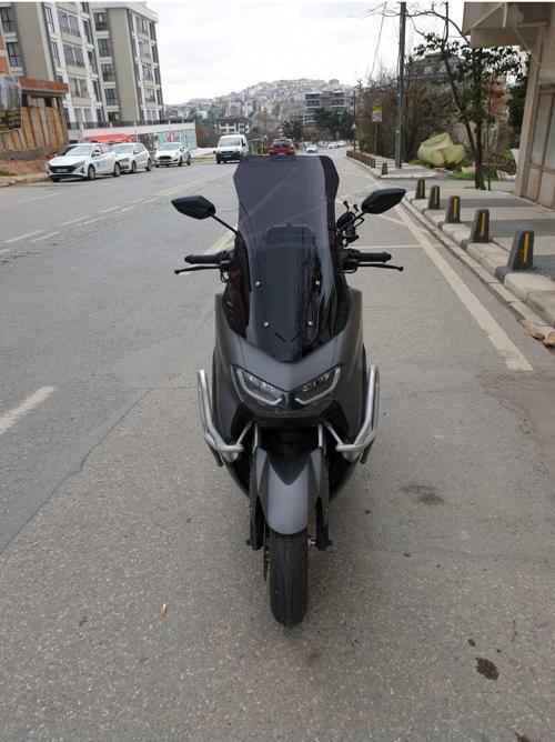Falcon Cmax 155 Siperlik Ön Cam 2023 2024 Model 75cm Siyah Renkli 4mm UZUN CAM